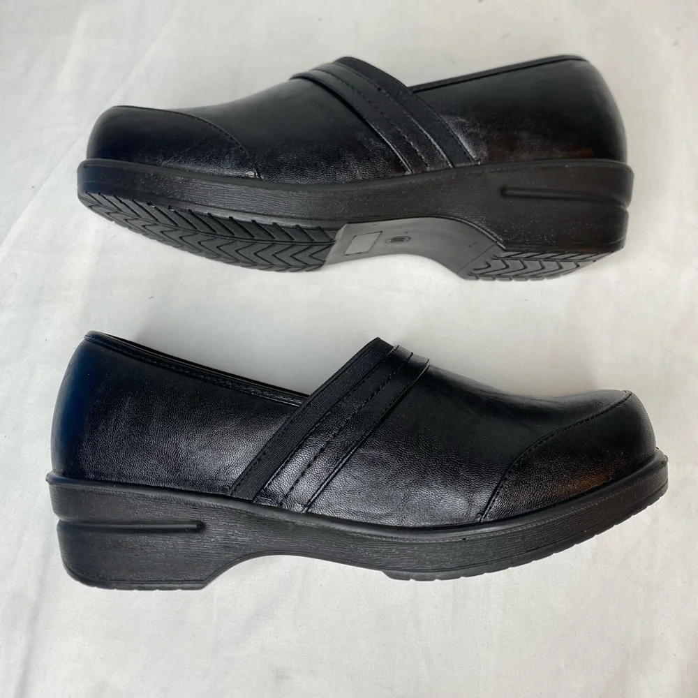 Women Easy Street Black Origin Clogs 10WW - Picture 8 of 10